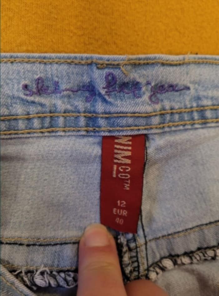 Dżinsy Denim rozmiar 12