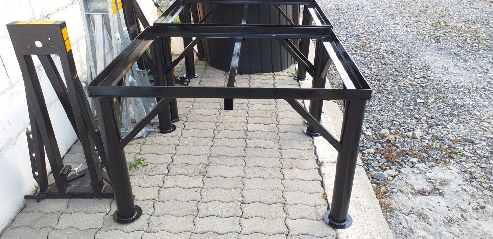 Stojak pod mauzer solidny idealny czarny połysk