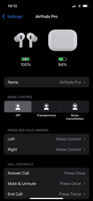 Airpods pro 1 покоління