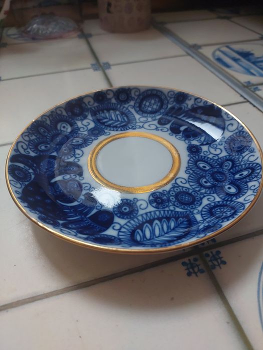 Чайна пара набір сервіз  ЛФЗ " Жар птица "