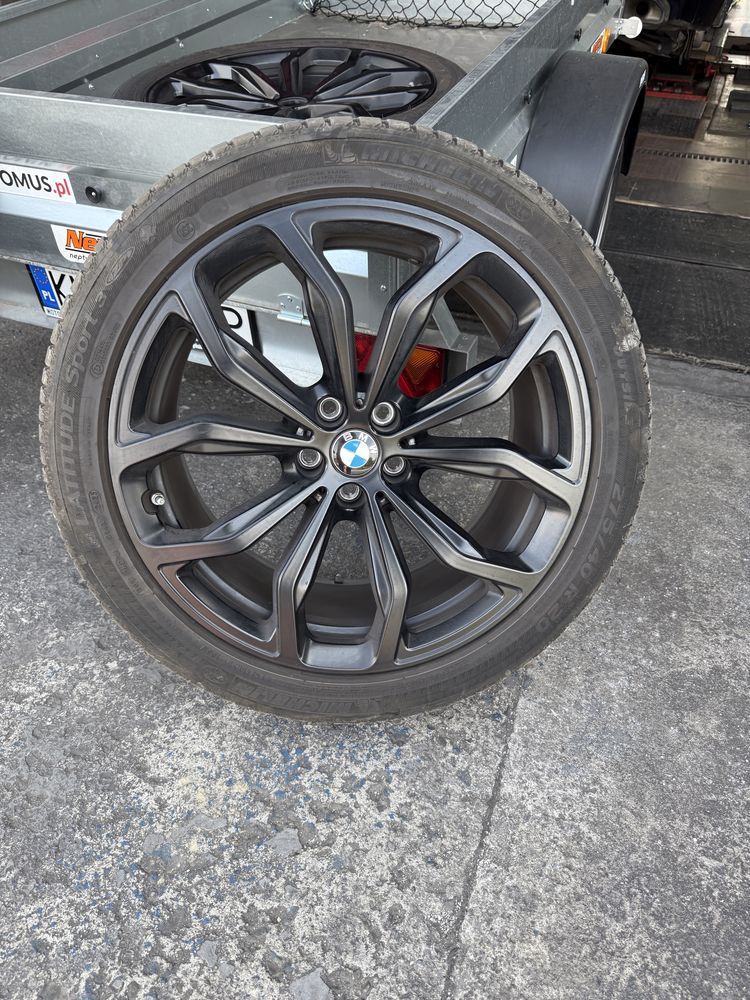 Koła felgi czarne BMW X3 20” letnie