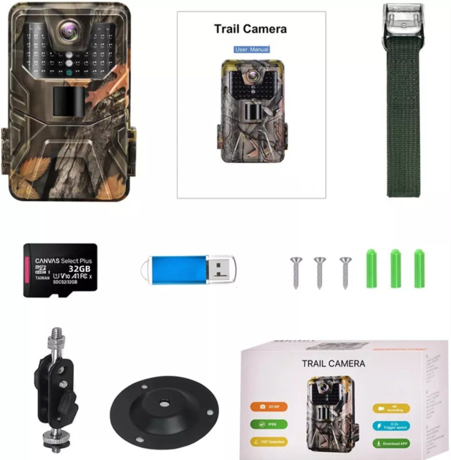 Фотопастка Suntek HC-900A 36МР з екраном, фотоловушка HC-900a