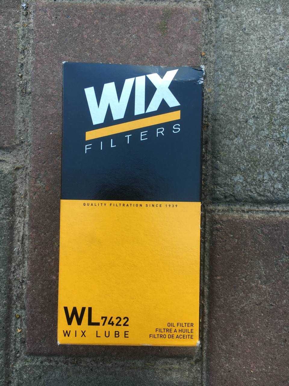 Фильтр масляный  wix filters WL7422