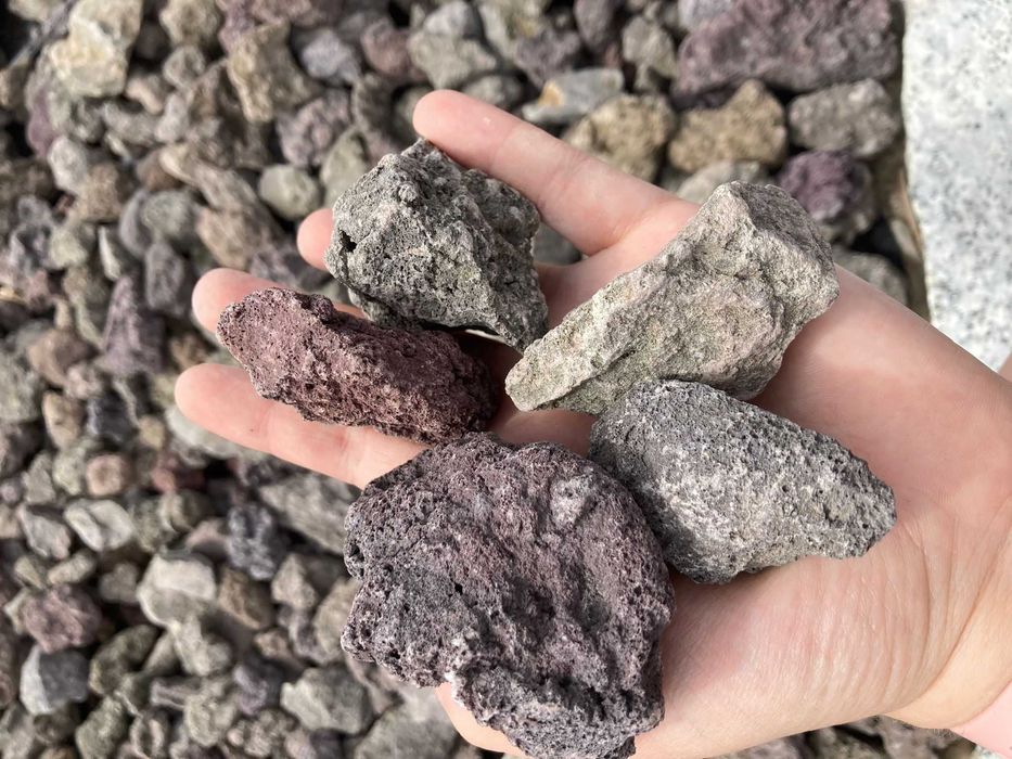 Lava brąz grys  40-80mm grys 1000kg Bolesławiec