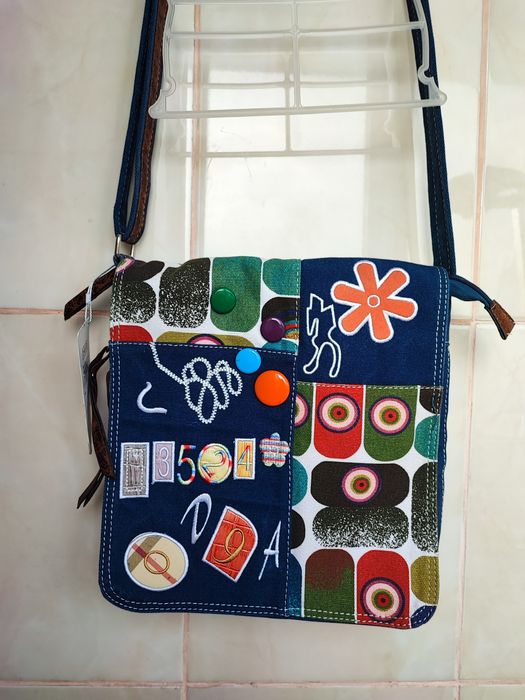 Сумка джинсова через плече