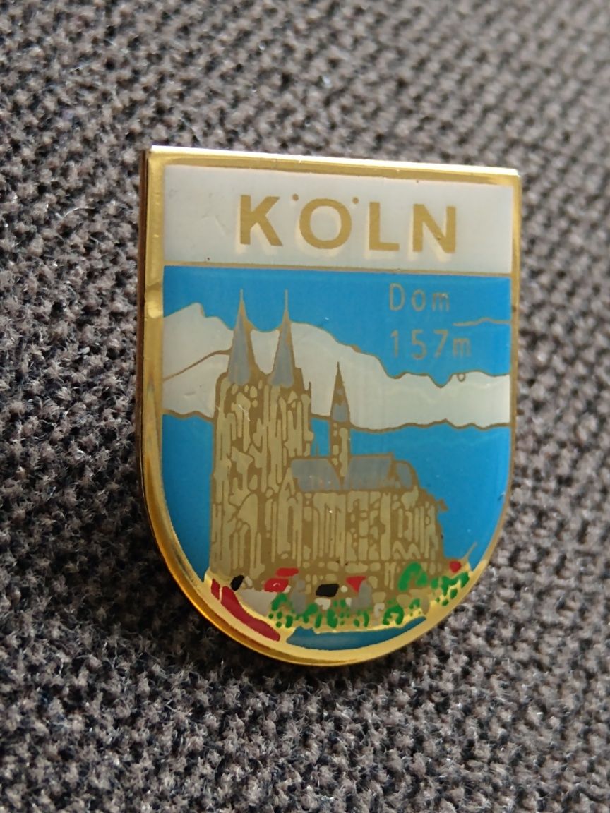 KÖLN DOM--Przypinka z Katedrą z Köln/Nowa