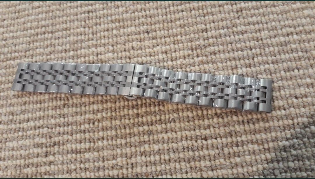 Bracelete Aço Maciço 20mm 22mm Seiko Citizen Omega Hamilton Certina