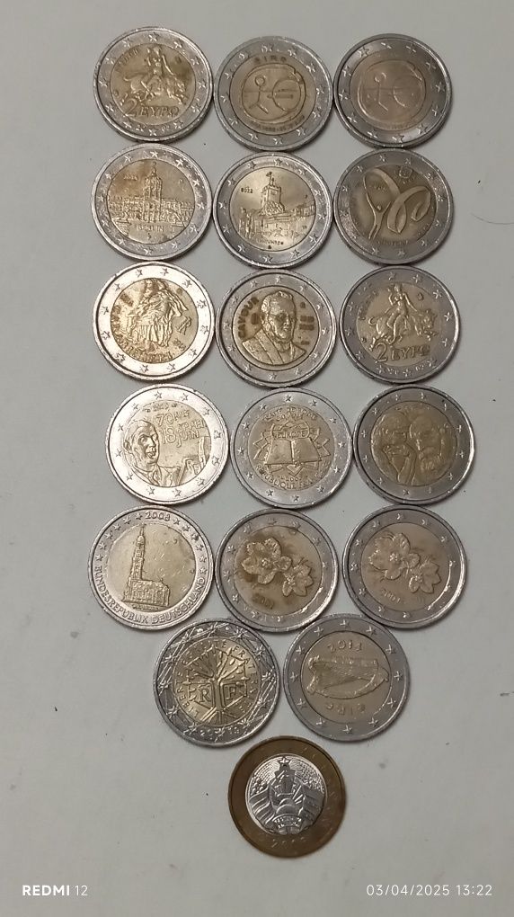 Coleção de moedas