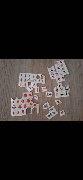 Pozostałości do manicure hybrydowego, sonda do zdobień, cleaner