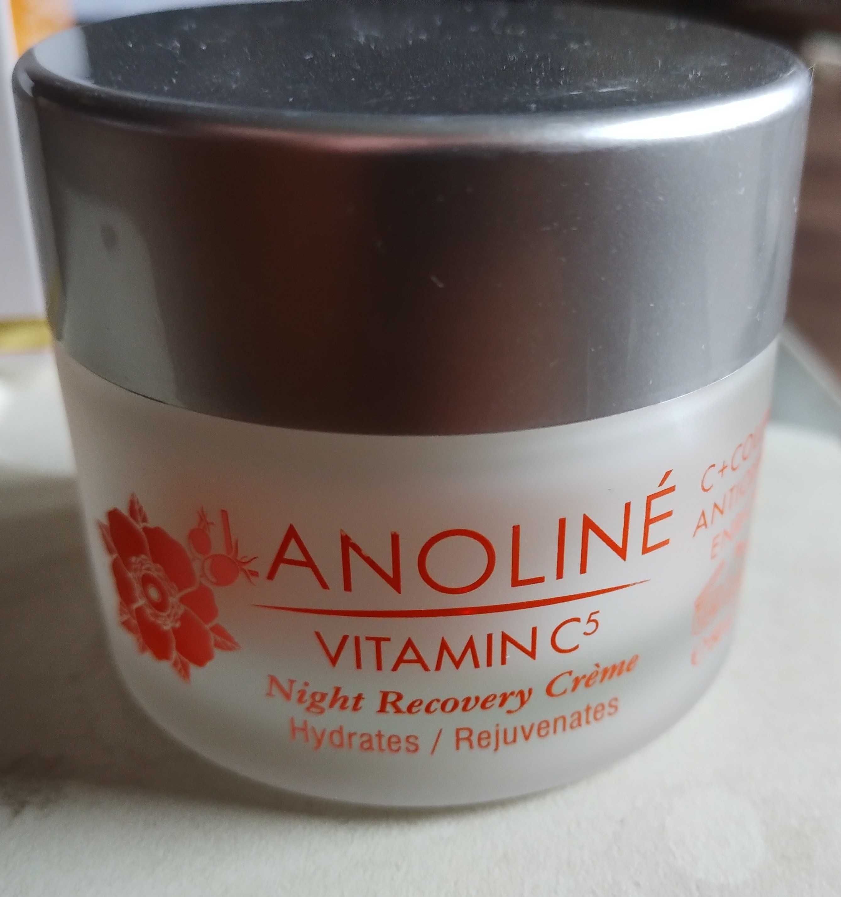 Natural eco krem na noc lanoline vitamin c