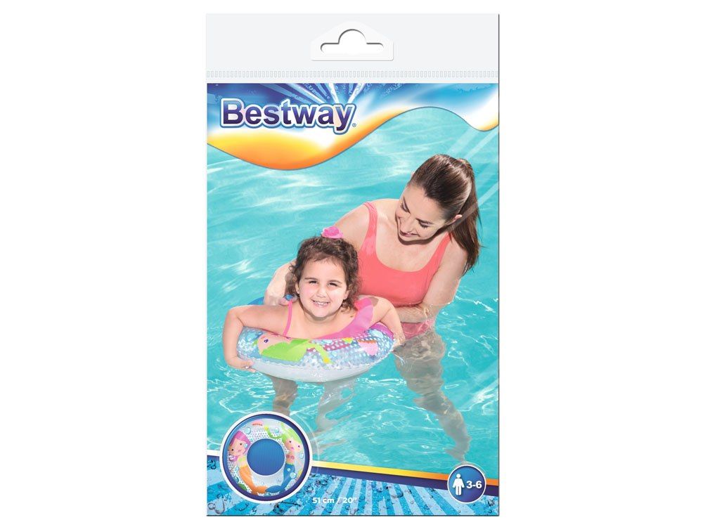 Bestway Koło dmuchane do pływania 51cm 36113