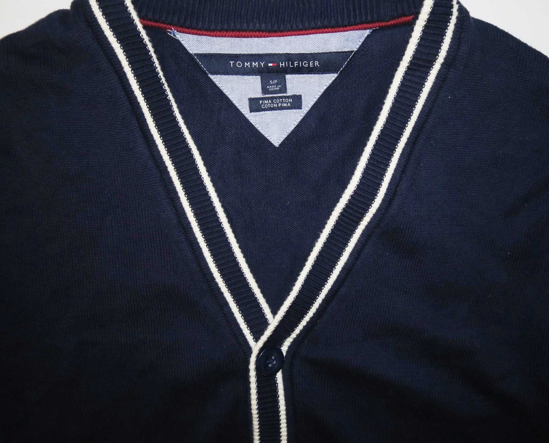 Tommy Hilfiger sweter kardigan na guziki S