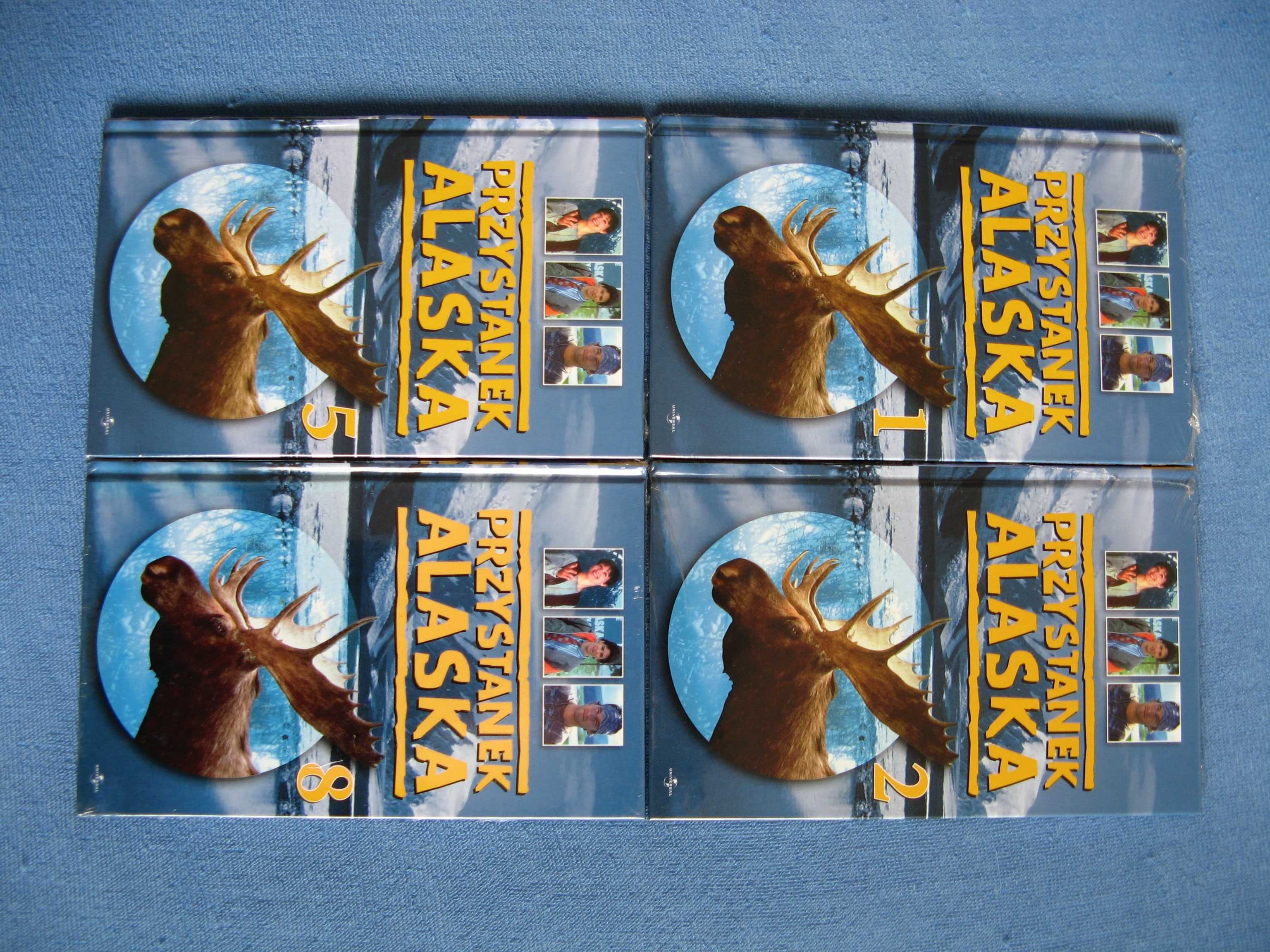Przystanek Alaska - 12 płyt DVD (24 odcinki), polski lektor/Nowe!