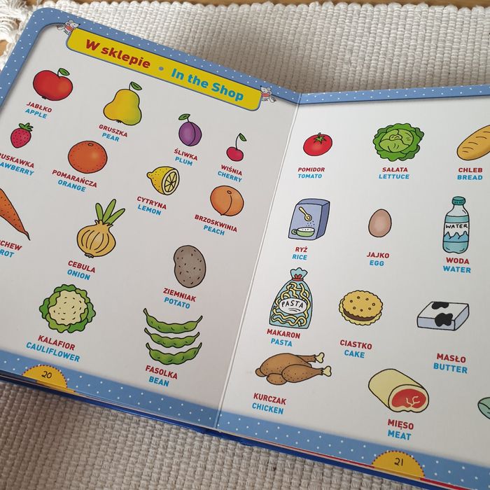 Słownik obrazkowy Angielski Olesiejuk