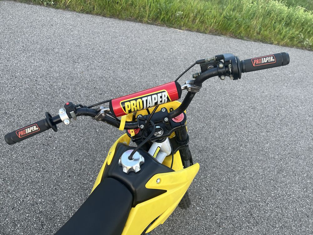Mrf 120 żólta pitbike cross