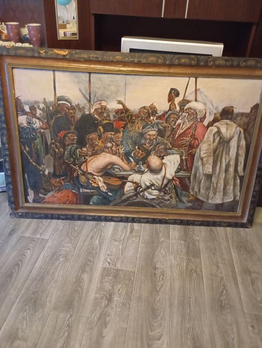 Продам картину. Длина 198см . Ширина 95 см.