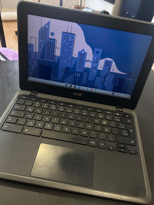 Notebook Chromebook preto 4GB de Ram 32GB ACER