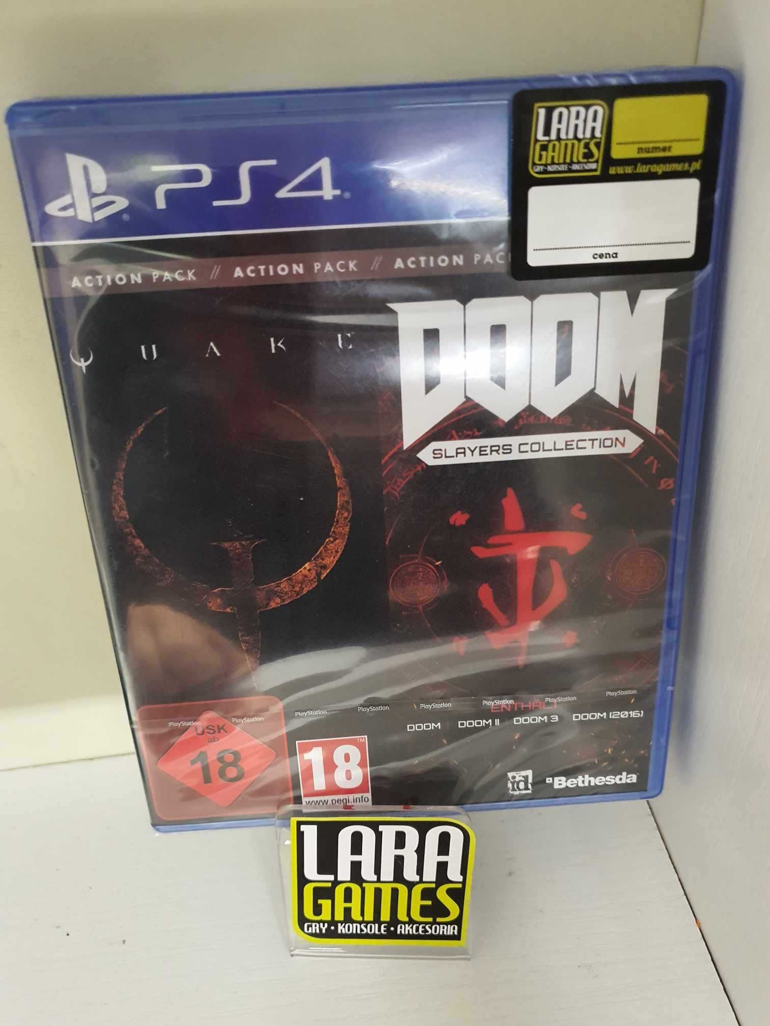 DOOM Slayers Collection i Quake Action Pack PS4 nowa sklep Lara Games