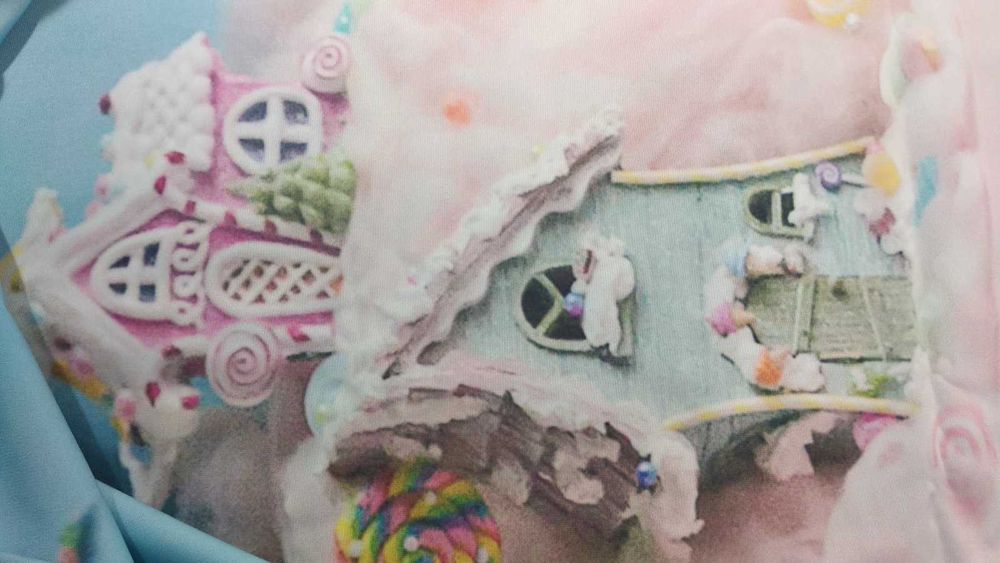 Красочный фон для фото, фотозона, фотофон Polyester- 220x150cm