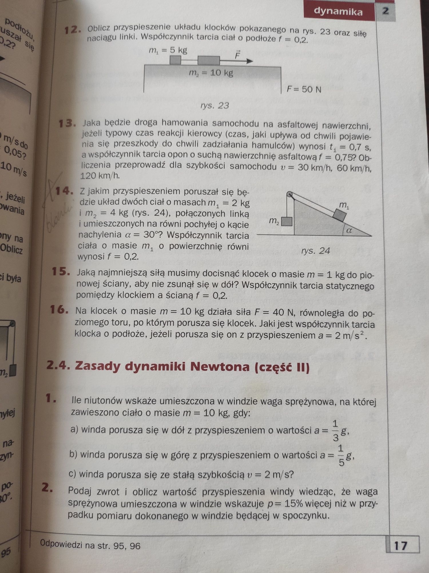 Zbiór prostych zadań z fizyki, K. Chyla