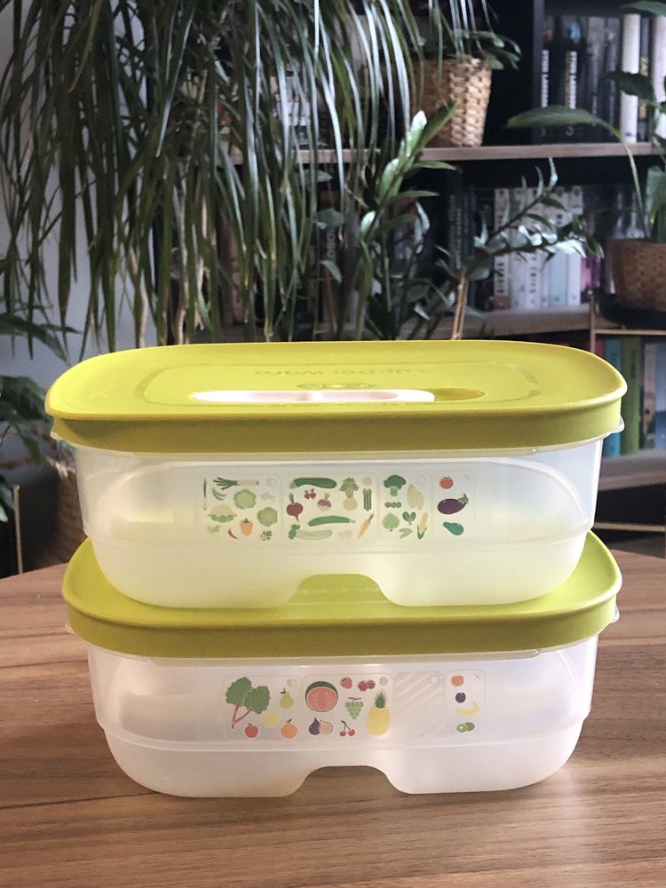 Tupperware Ventsmart 0.8 l szklarnia pojemnik pudełko - 2 sztuki