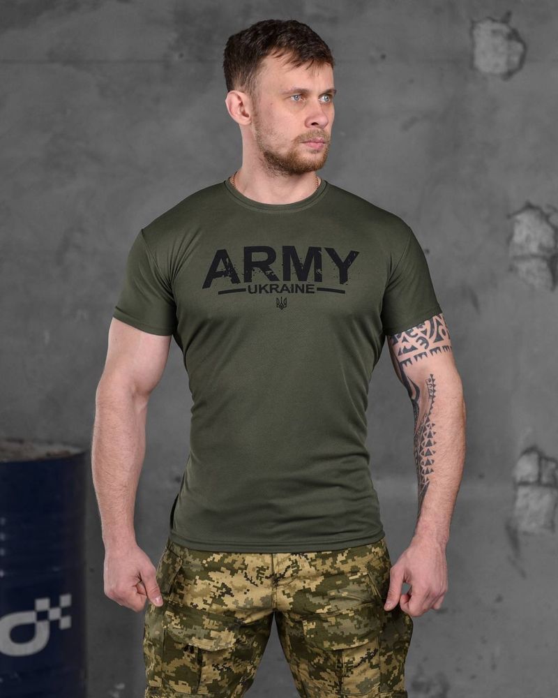 Футболка с принтом для военных, Хлопковая тактическая футболка