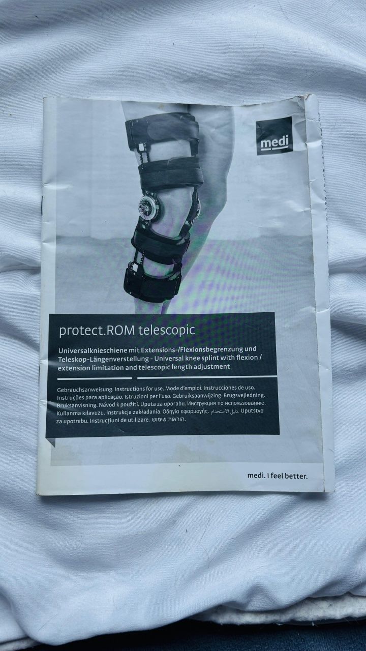 Orteza kolana, Protect.ROM telescopic MEDI, roz. uniwersalny