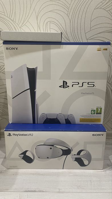 Продам игровую консоль PS5 и  VR2