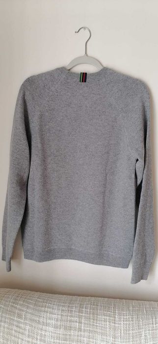 Paul Smith Merino Wool Grey Sweater