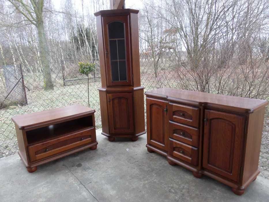 Piękna stylowa witryna narożna brw BAWARIA stan bdb WYSYŁKA DOWÓZ