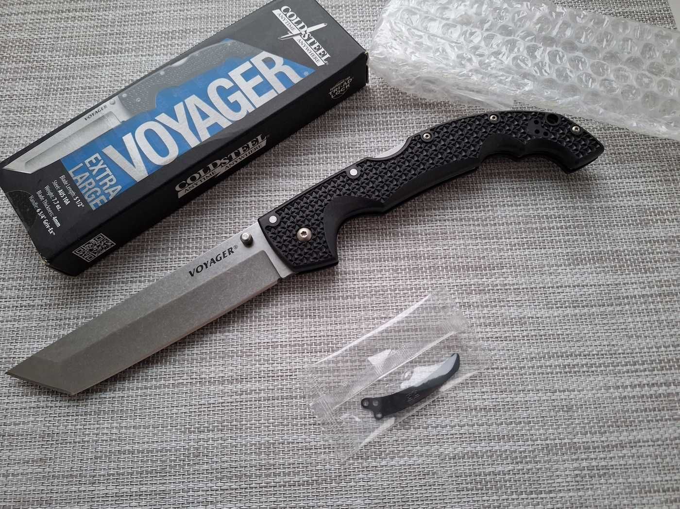 Складний ніж Cold Steel Voyager XL Tanto оригінальний