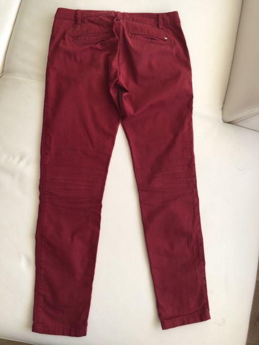 ARMANI JEANS damskie spodnie chinosy S (27 it40) kolekcja jesień zima