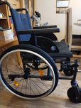 Wózek inwalidzki aluminiowy