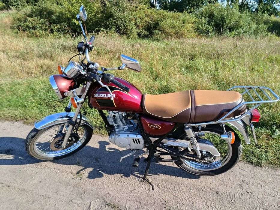 Suzuki TUX 125  rok prod. 1999 z kufrem