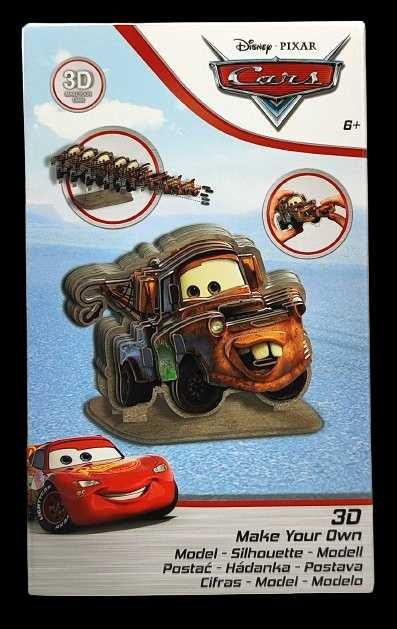 Stwórz własną postać 3D Disney Cars Złomek