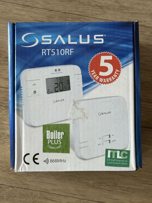 SALUS RT510RF Elektroniczny regulator temperatury BEZPRZEWODOWY