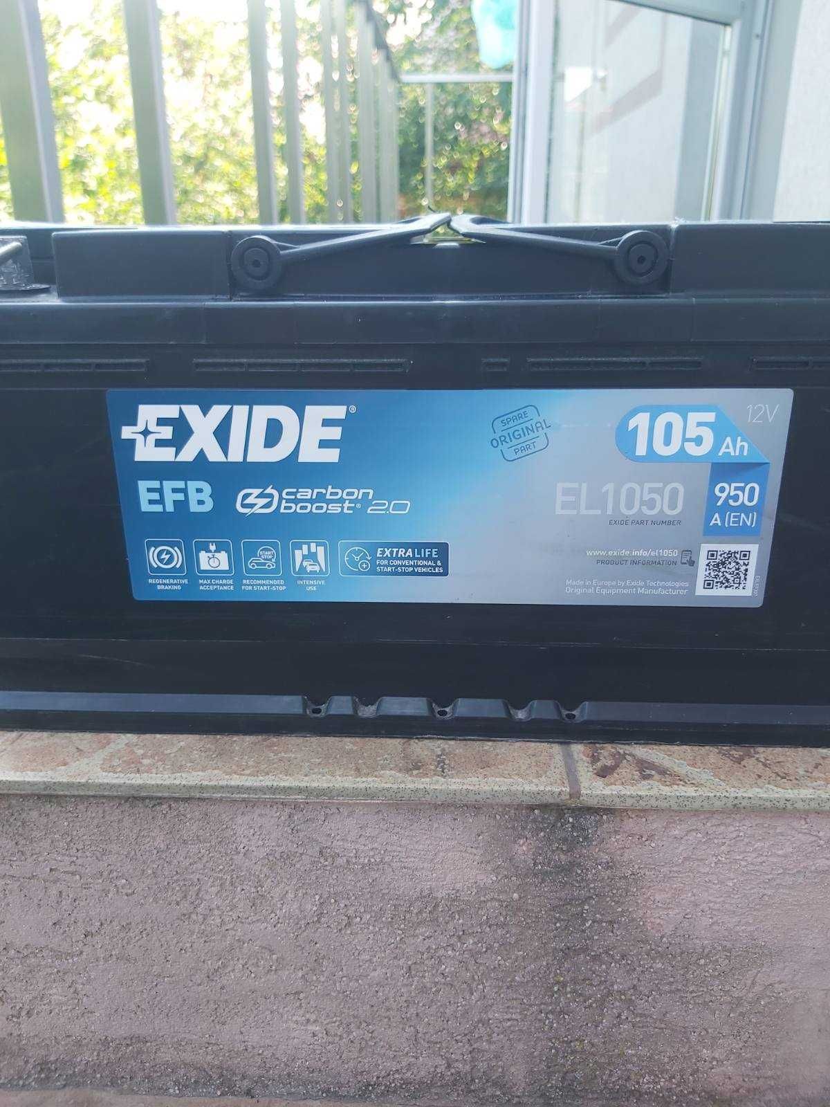 Аккумулятор EXIDE EBF CARBON BOOST 2.0  105 A/h 12V