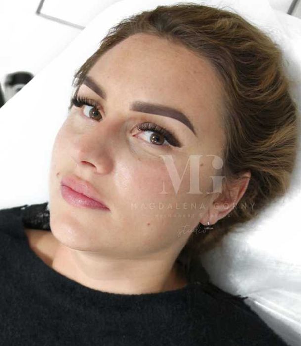 Makijaż permanentny brwi i ust, brwi permanentne, Sosnowiec, 400zł