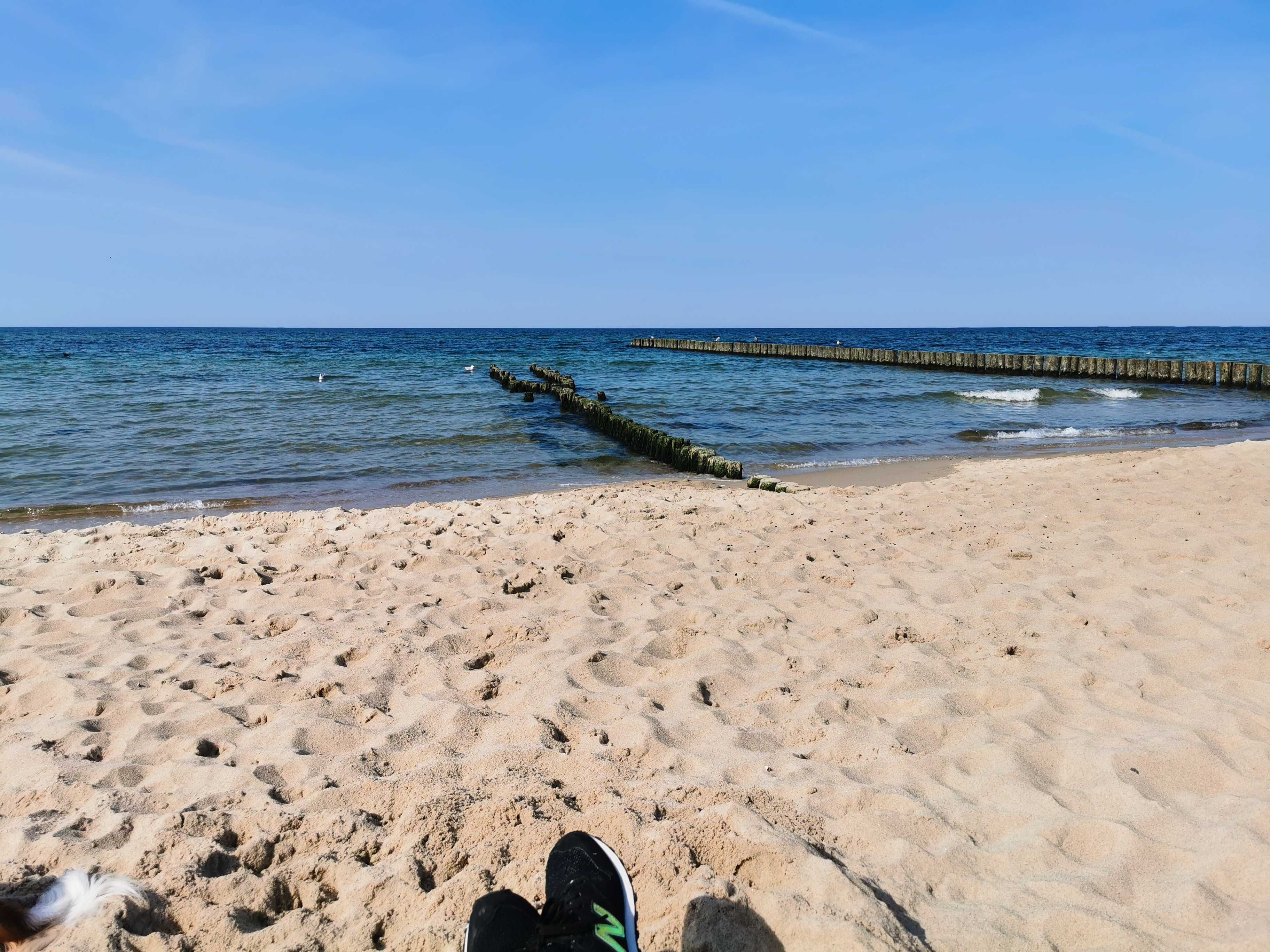 Pokoje z łazienką, tv, lodówką. 200m do plaży(od 60 zł do 100/os/doba)