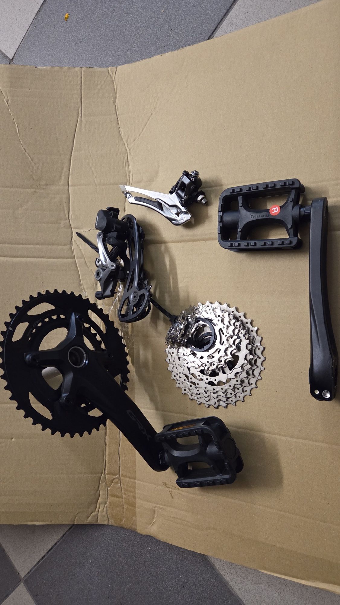 Shimano GRX 2x11 nowe grupa