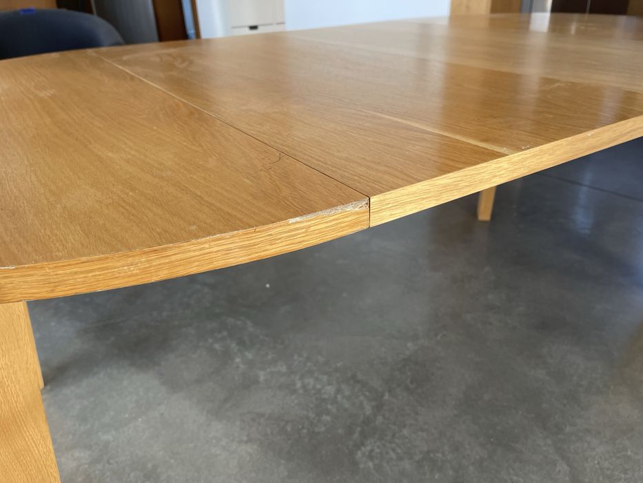 Stol rozkladany fornir debowy 115-211cm