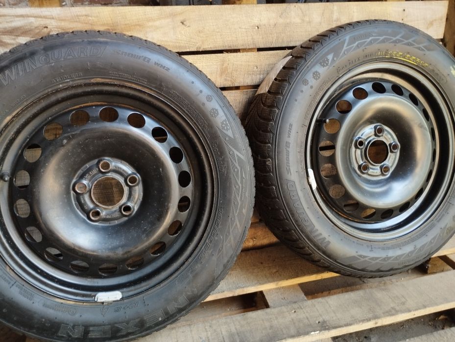 Диски 5*100R15 Skoda seat audi + гума 185/65R15