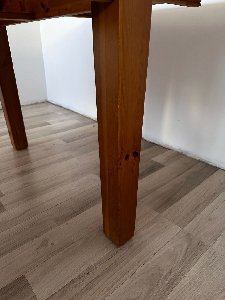 Duży drewniany Stół ikea 200/245/290