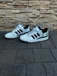 Buty sportowe Adidas Forum Low Black White oreo czarno białe 44