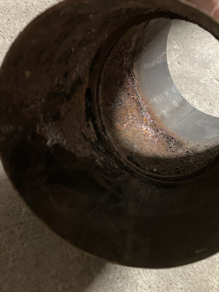 Kolano kominowe fi 160 mm - nastawne 45 stopni