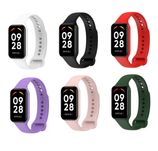 Силиконовый ремешок для Xiaomi Redmi Smart Band 2/Mi Band 8 Active