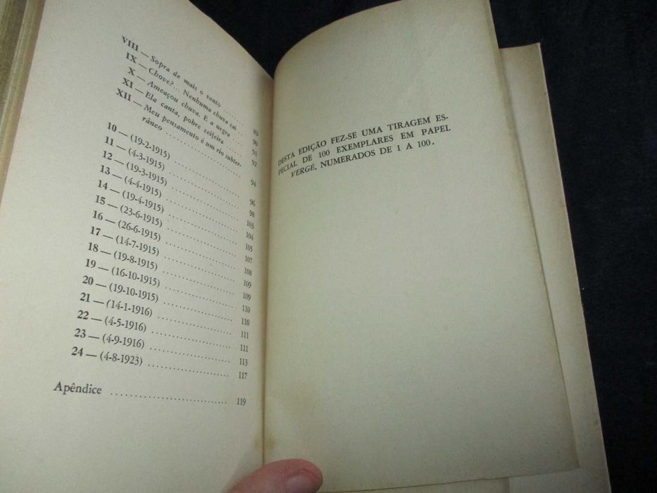 Livro Cartas a Armando Côrtes-Rodrigues Fernando Pessoa