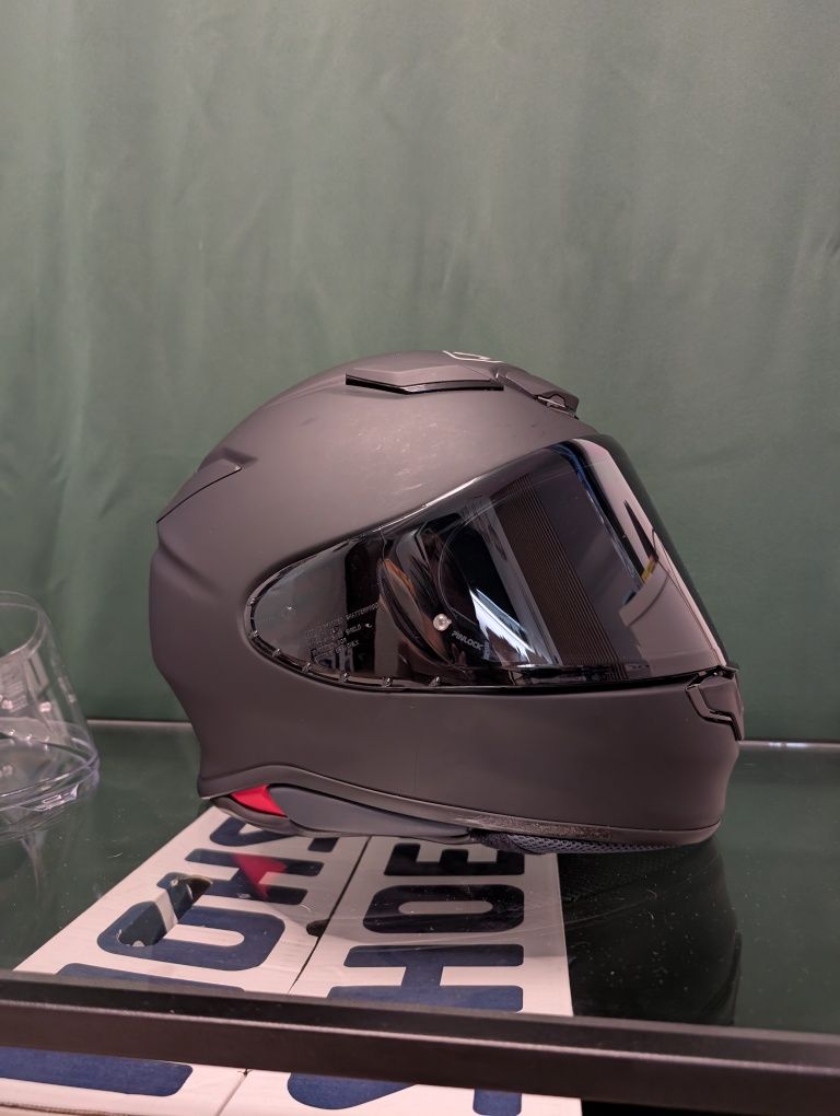 Kask motocyklowy Shoei NXR2 rozmiar M kolor czarny mat Pinlock