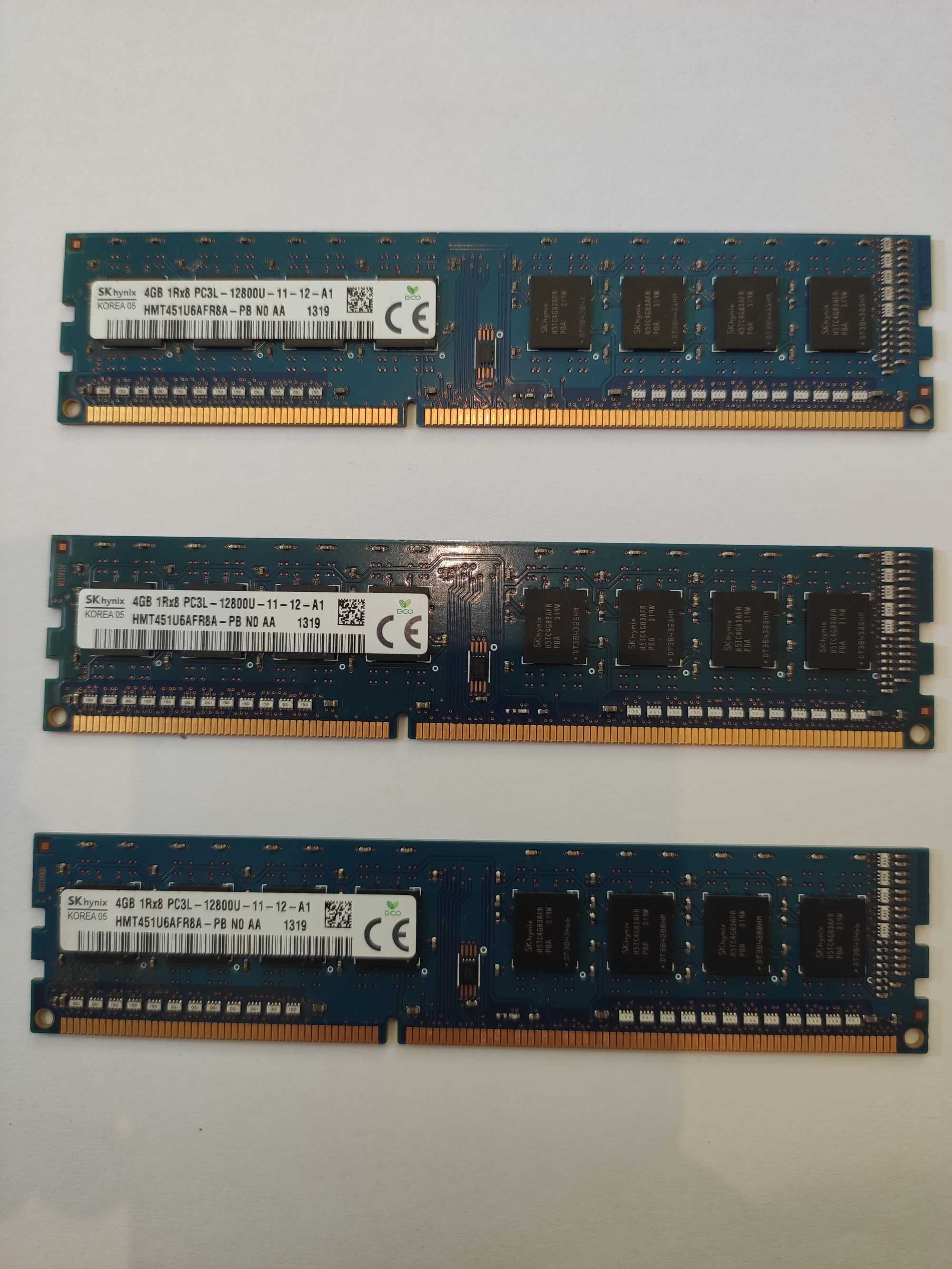 SK hynix 4 ГБ 1Rx8 PC3-12800U-11-12-A1