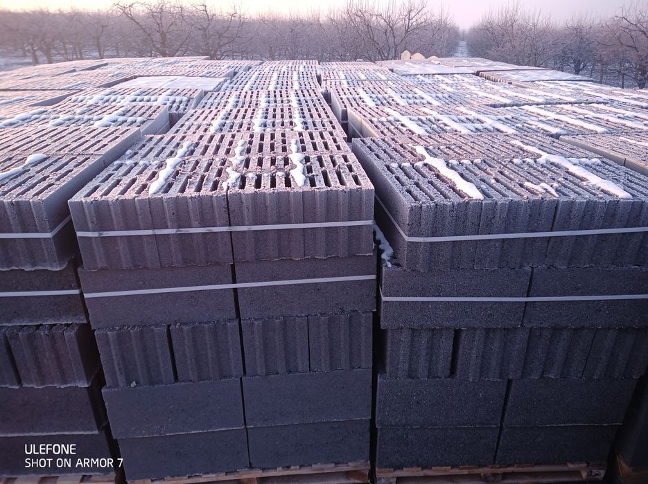 ALFA 24 Pustak żużlowy 24cm 8szt/m2 szlakowy cegła bloczek tani mur